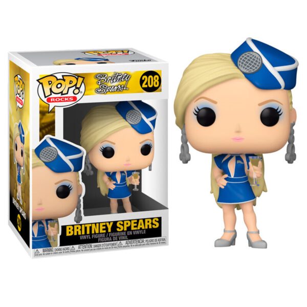 *Funko pop estrellas de la musica britney spears stewardess 52033