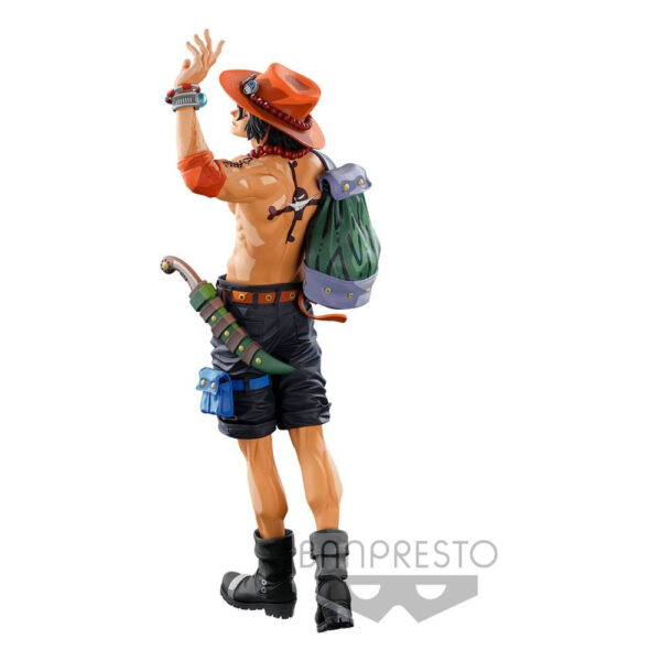 *Figura banpresto one piece master stars piece portgas d. ace 2 dimmensions