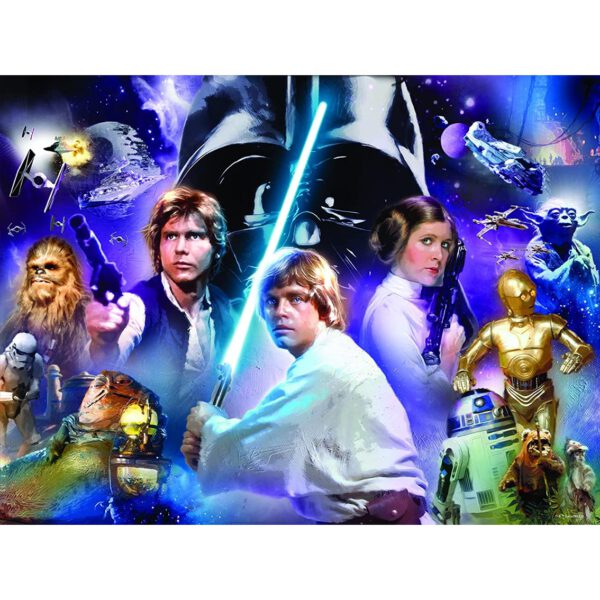 *Puzle lenticular prime 3d 500 piezas star wars personajes