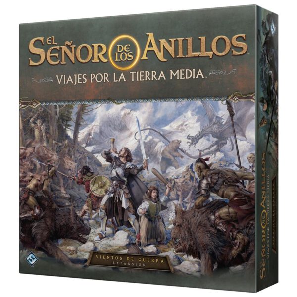 *Juego de mesa el señor de los anillos vientos de guerra pegi 14
