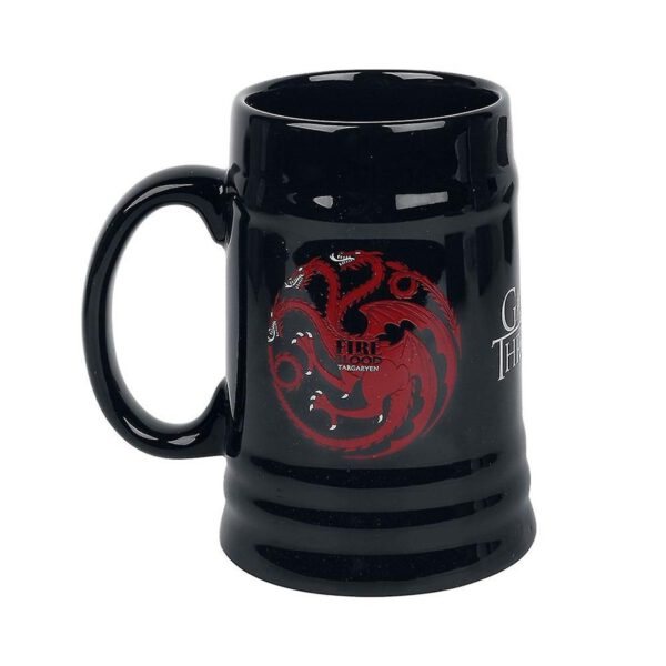 *Taza pyramid juego de tronos casa targaryen