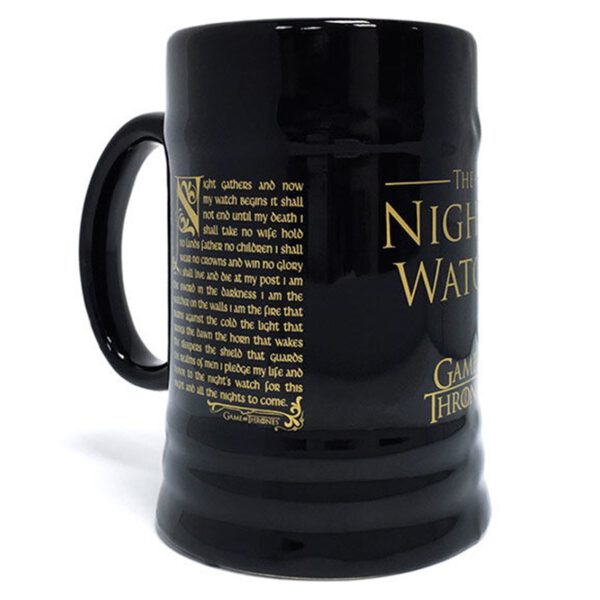 *Taza pyramid juego de tronos la guardia de la noche