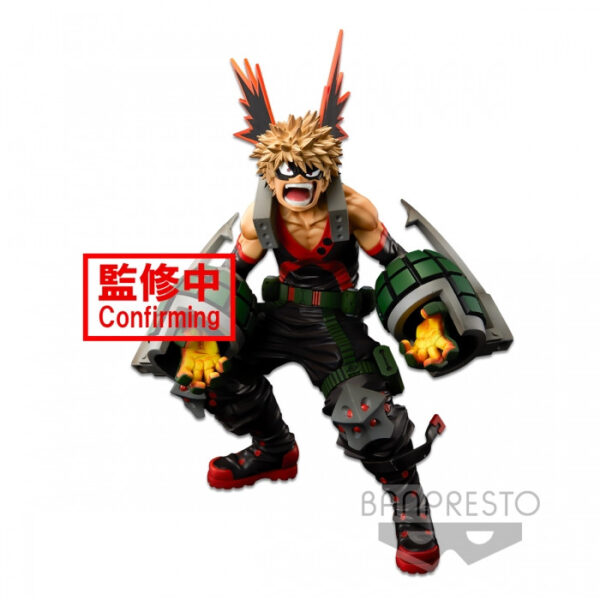*Figura banpresto my hero academia katsuki bakugo wfc super master the brush