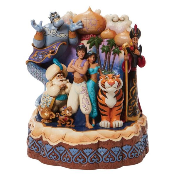 *Figura enesco disney aladdin personajes diorama premium