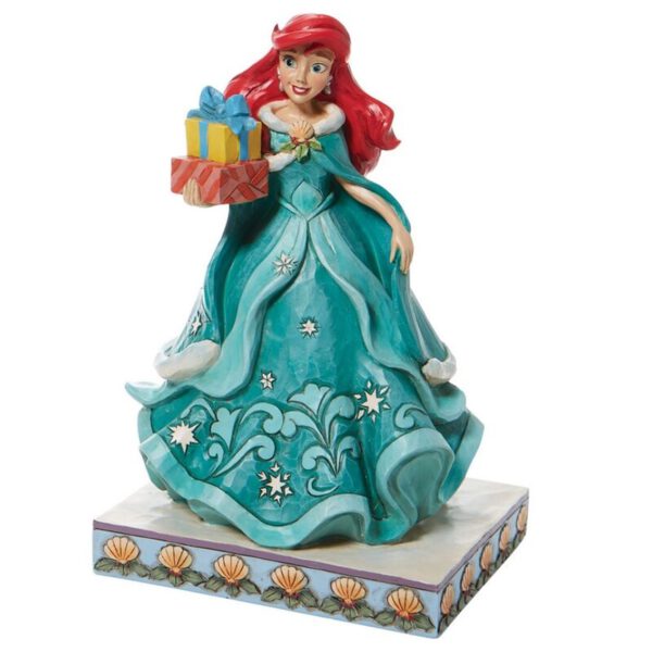 *Figura enesco disney la sirenita ariel con regalos
