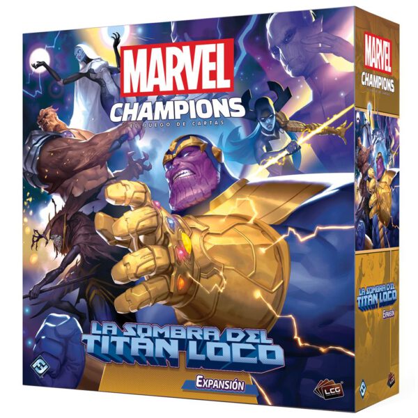 *Juego de mesa marvel champions: la sombra del titan loco pegi 14