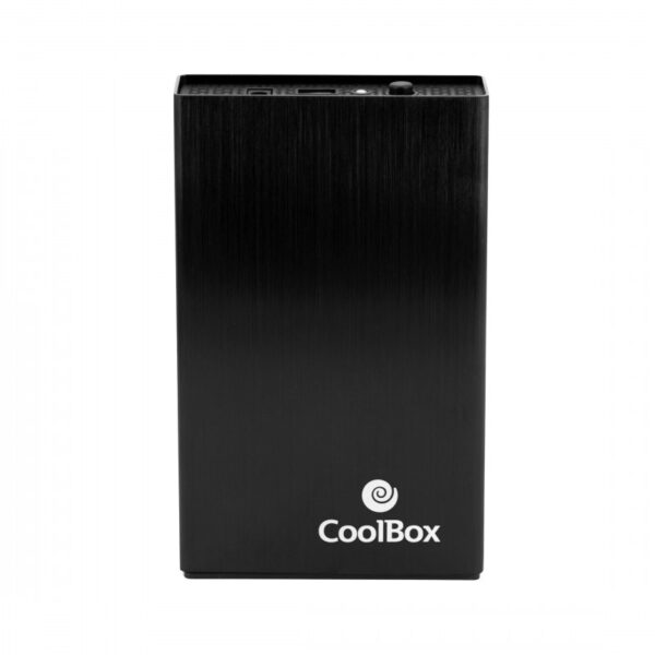 *Carcasa disco duro hdd 3.5 pulgadas coolbox sca - 3533 usb3.0 negra aluminio