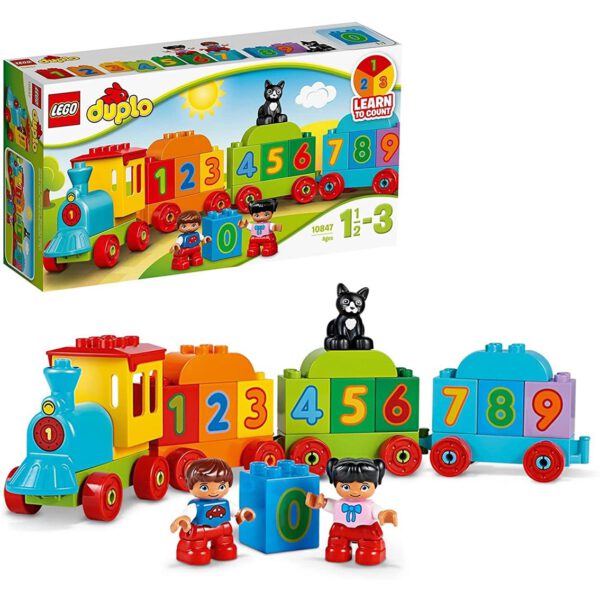 *Lego duplo tren de los numeros