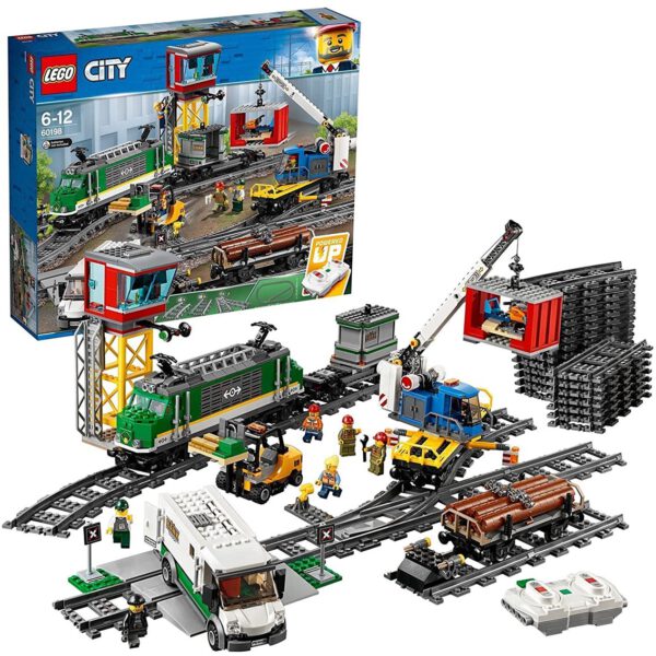 *Lego city tren de mercancias