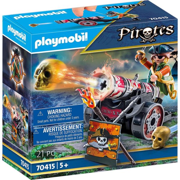 *Playmobil pirates pirata con cañon