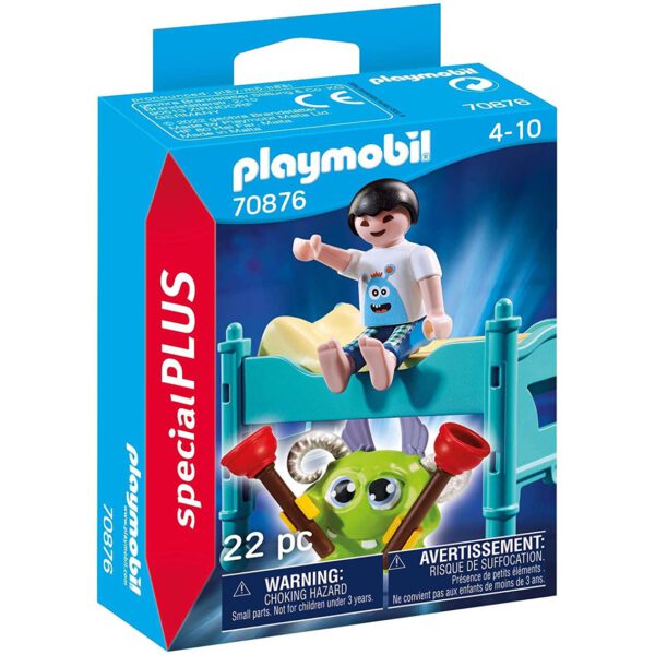 *Playmobil special plus niño con monstruo
