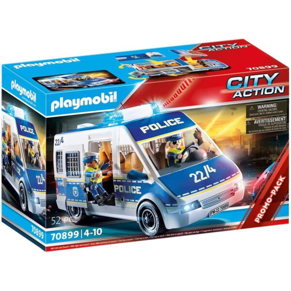 *Playmobil coche de policia con luz y sonido
