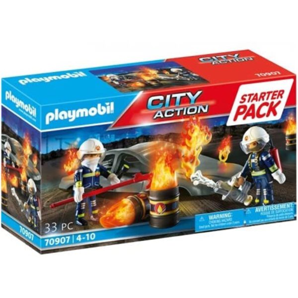 *Playmobil starter pack simulaco de incendio