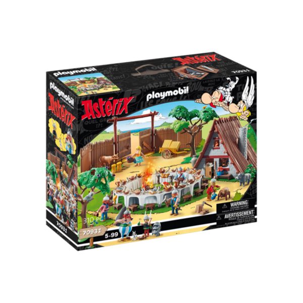 *Playmobil asterix: banquete de la aldea