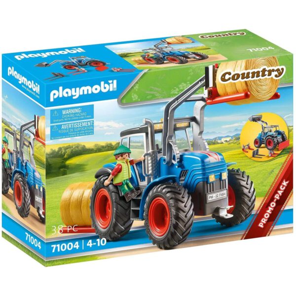 *Playmobil gran tractor con accesorios