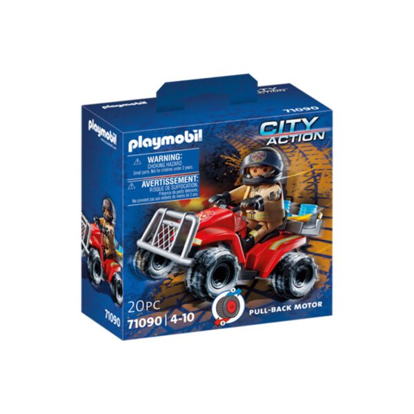 *Playmobil bomberos -  speed quad
