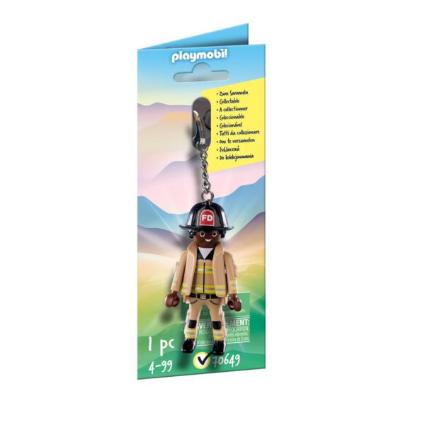 *Playmobil llavero bombero