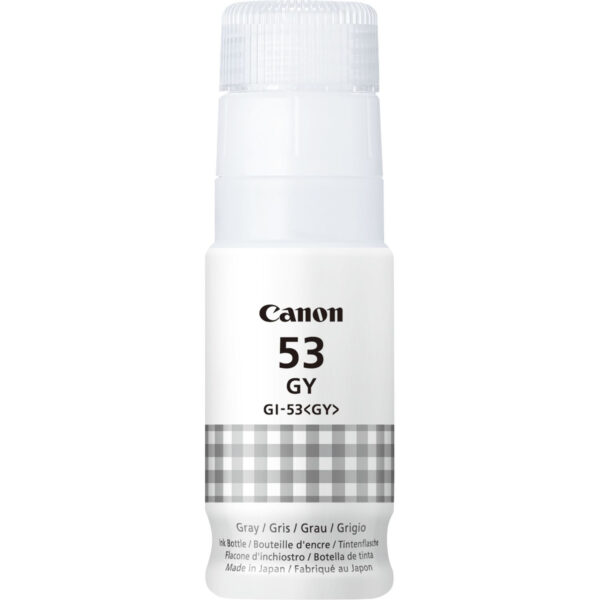*Botella tinta canon gi - 53gy gris