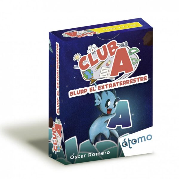 *Juego de mesa átomo games club a: blurp el extraterrestre pegi 8