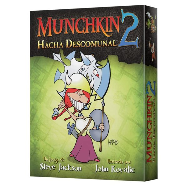 *Juego de mesa munchkin 2: hacha descomunal pegi 10