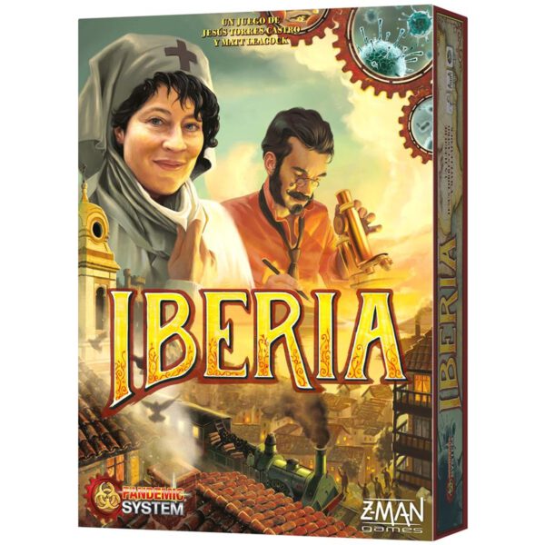 *Juego de mesa pandemic iberia pegi 8