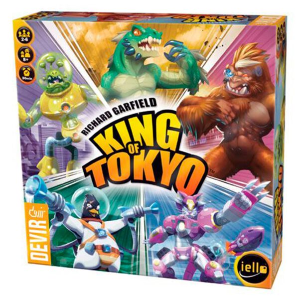 *Juego de mesa devir king of tokyo pegi 8