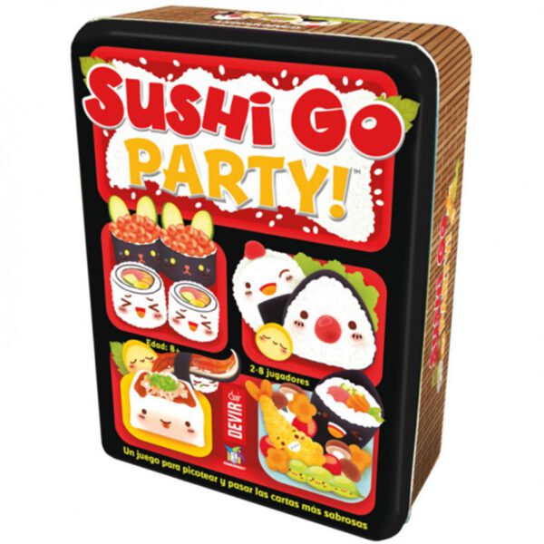 *Juego de mesa devir sushi go party pegi 8