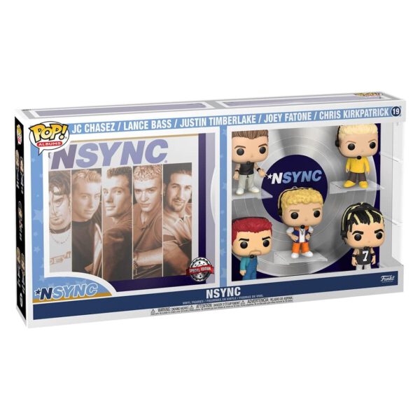 *Funko pop estrellas de la musica album deluxe nsync