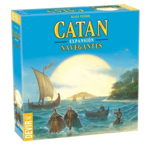 *Juego de mesa devir catan navegantes de catan 4 jugadores pegi 8