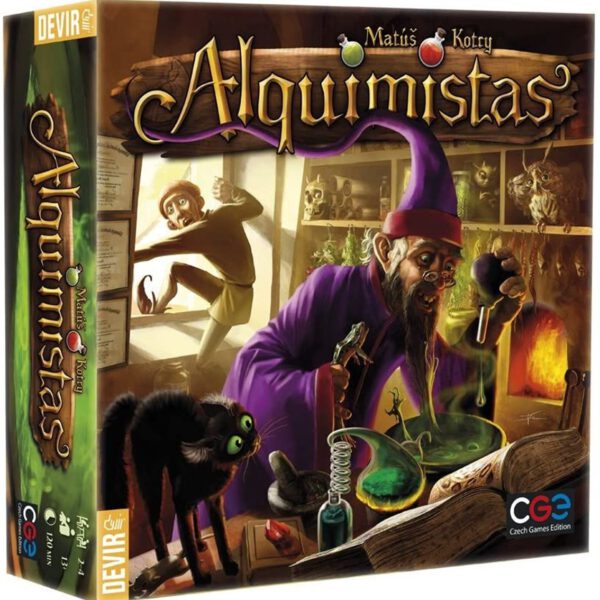 *Juego de mesa devir alquimistas pegi 13