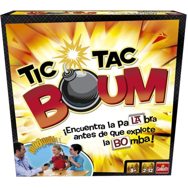 *Juego de mesa tic tac boum pegi 8