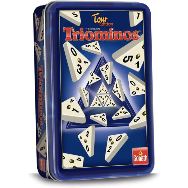 *Juego de mesa triominos caja metalica pegi 6