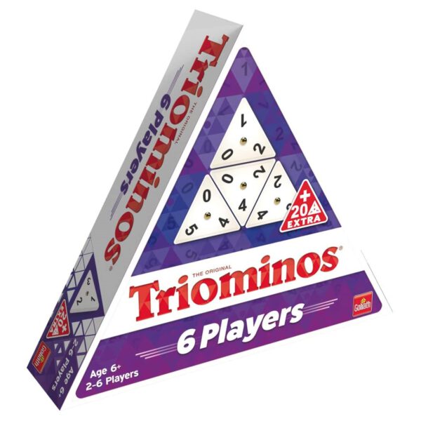 *Juego de mesa triominos 6 jugadores pegi 6