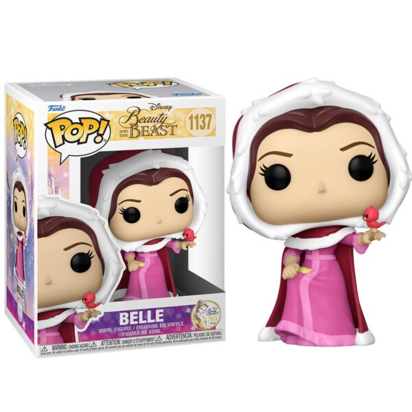 *Funko pop disney la bella y la bestia bella en la nieve 57587