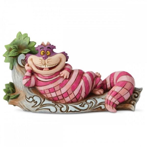 *Figura enesco disney alicia en el pais de las maravillas cheshire tumbado