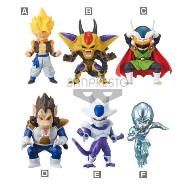 *Figuras banpresto dragon ball wcf treasure rally surtido vol 4