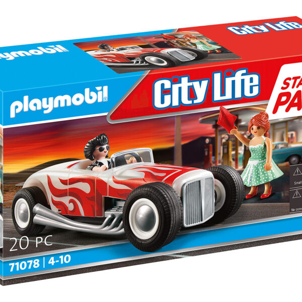 *Playmobil starter pack hot rod