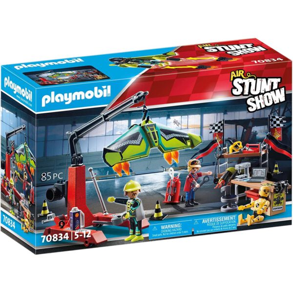 *Playmobil air stuntshow estacion de servicio