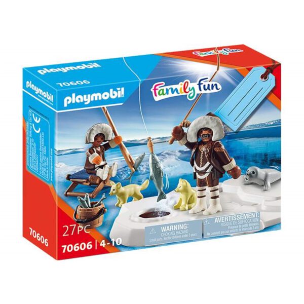 *Playmobil family fun esquimales de pesca