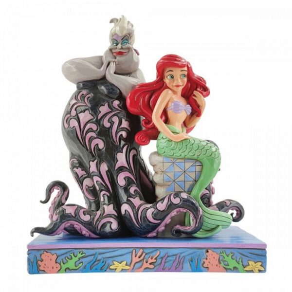 *Figura enesco disney la sirenita ariel y úrsula