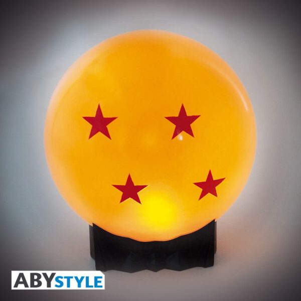 *Lampara abystyle portatil led dragon ball bola de 4 estrellas