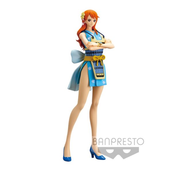 *Figura banpresto one piece glitter & glamours nami wano country ver. b