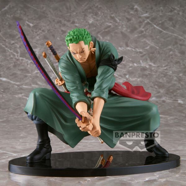 *Figura  banpresto onepiece scultures big figure colosseum 4 vol.3 roronoa zoro