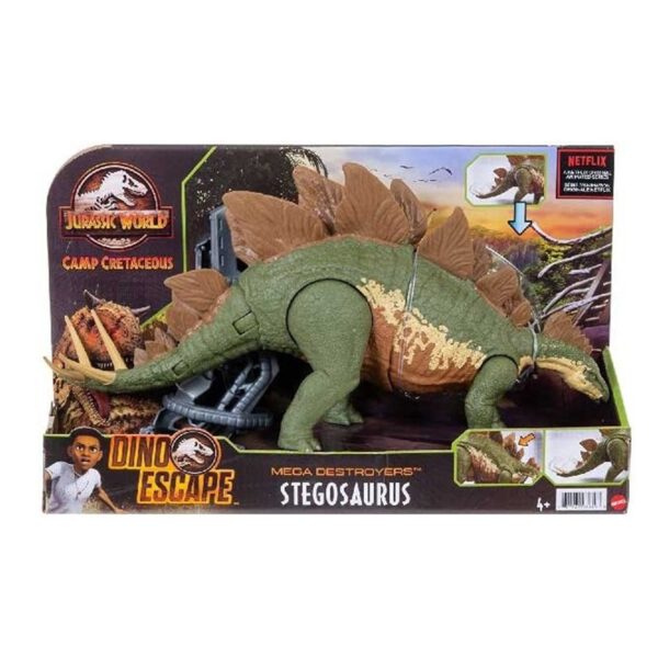 *Figura mattel jurassic world dino escape stegosaurus