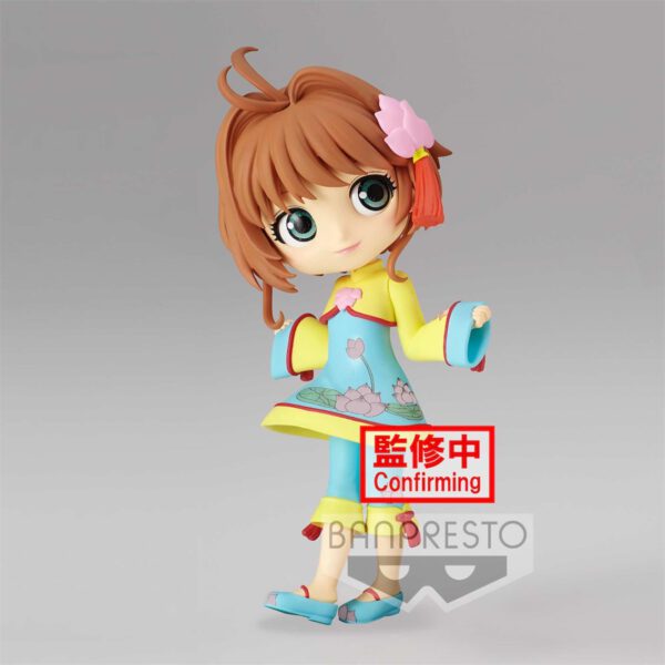 *Figura q posket banpresto cardcaptor sakura clear card -  sakura kinomoto ver.a