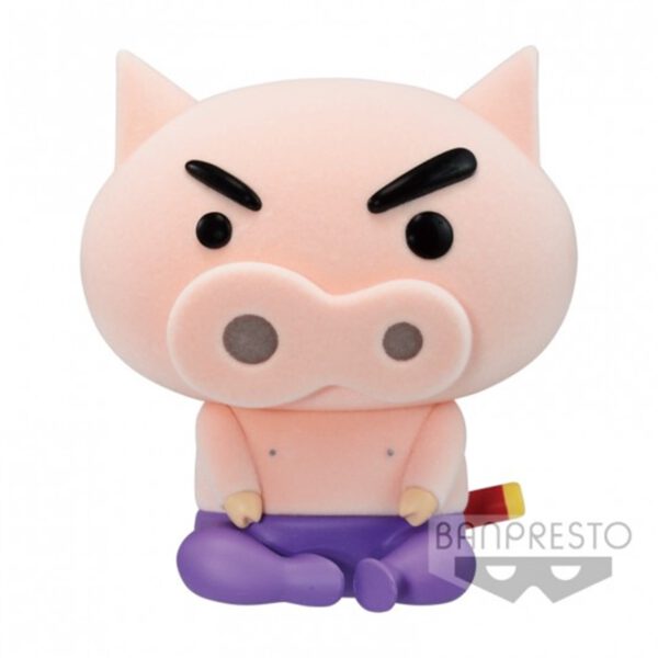 *Figura banpresto fluffy puffy crayon shin - chan buriburi zaemon ver. b