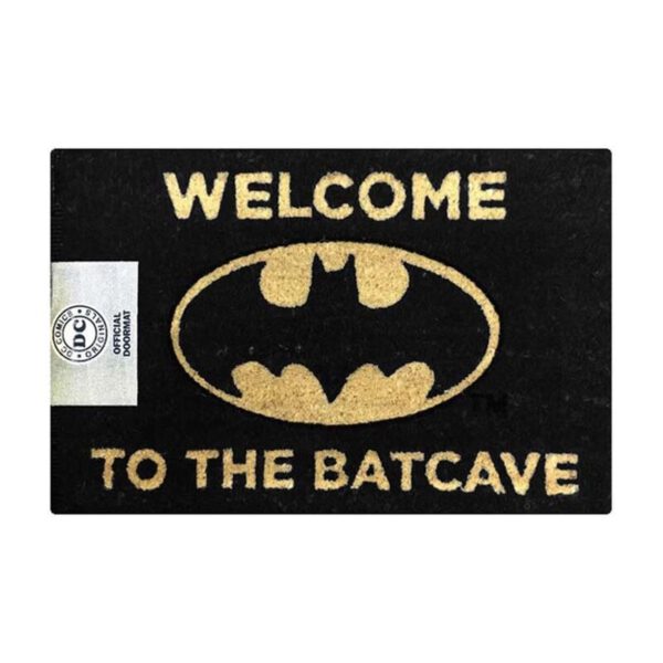 *Felpudo pyramid batman welcome to the batcave negro