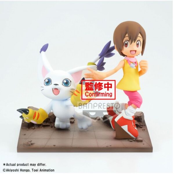 *Figura banpresto digimon adventure dxf adventure archives hikari & tailmon