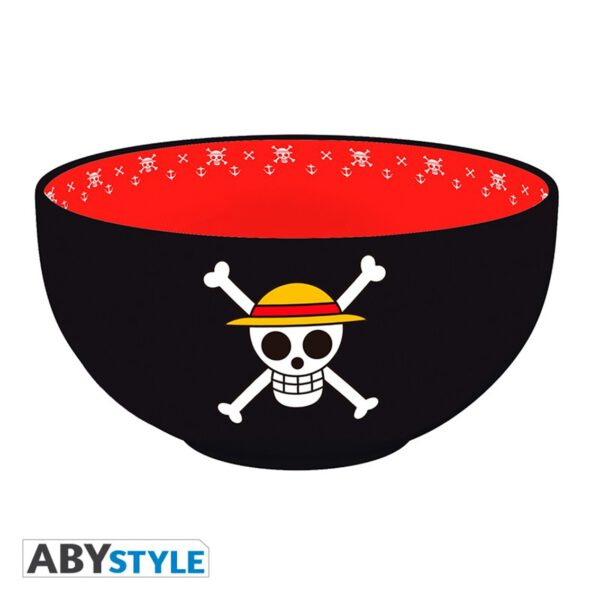 *Bol desayuno abystyle one piece logo straw hat pirates
