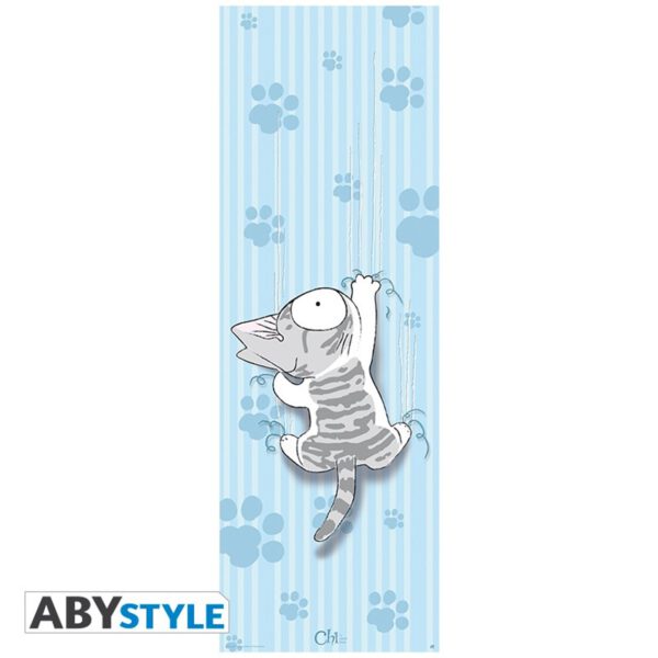 *Poster puerta abystyle gato chi escalando
